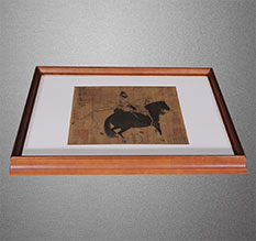 葫芦岛市书画装裱配框服务案例